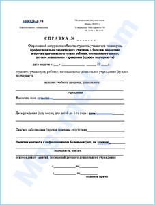 Справка о болезния для учащихся 095/у Купить справку о болезния для учащихся 095/у в Москве